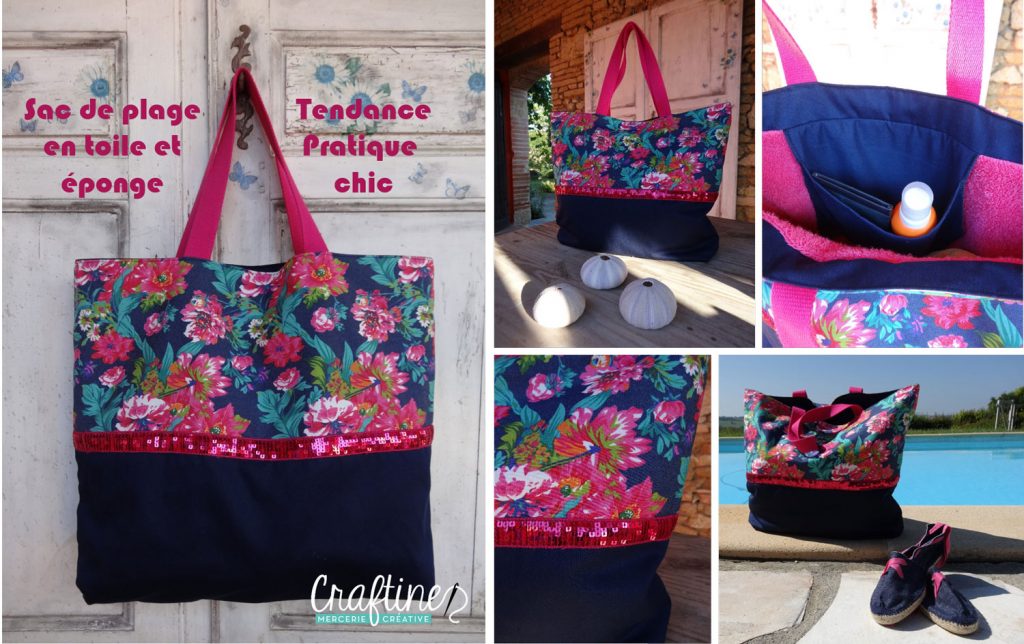 Cousons ensemble : Tuto sac de plage - Le blog de Craftine