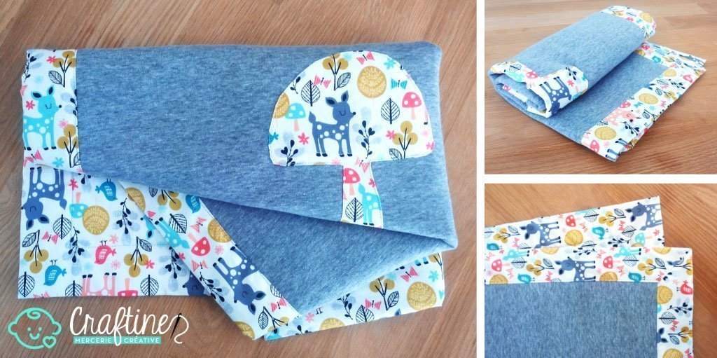 Cousons Ensemble Tuto Couverture Pour Bebe Le Blog De Craftine