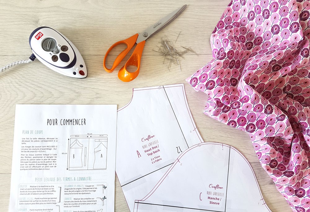 Comment travailler à partir d'un patron papier en couture ? - Papier de soie