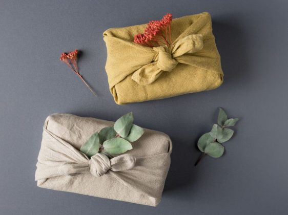 Lot De 2 Mouchoirs Japonais Style Floral – Tissu Bento Réutilisable – Idéal Pour Pique-nique, Déjeuner, Emballage Cadeau - 13