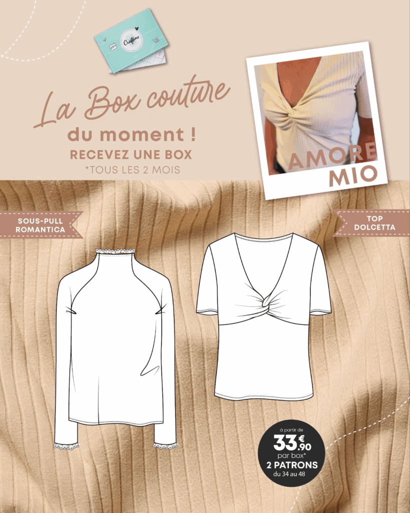 la box couture du moment, craftine box