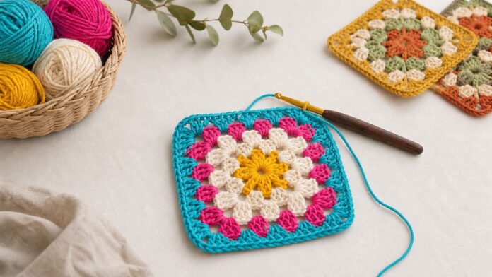 carré granny square