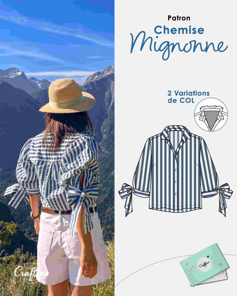 patron craftine chemise