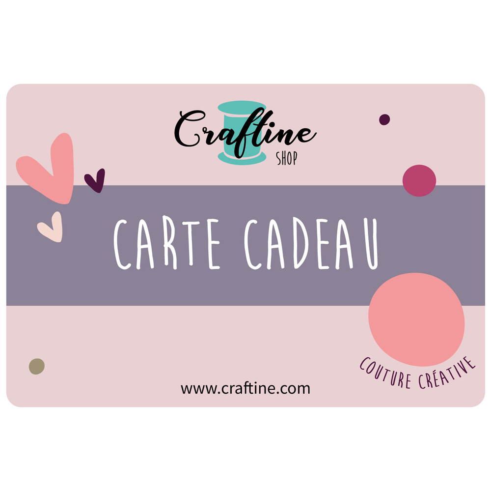 Carte Cadeau Couture Craftine