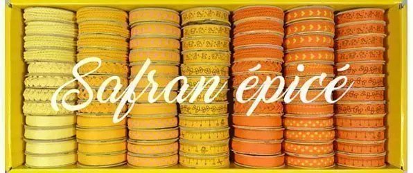Bobinettes Rubans Safran épicé