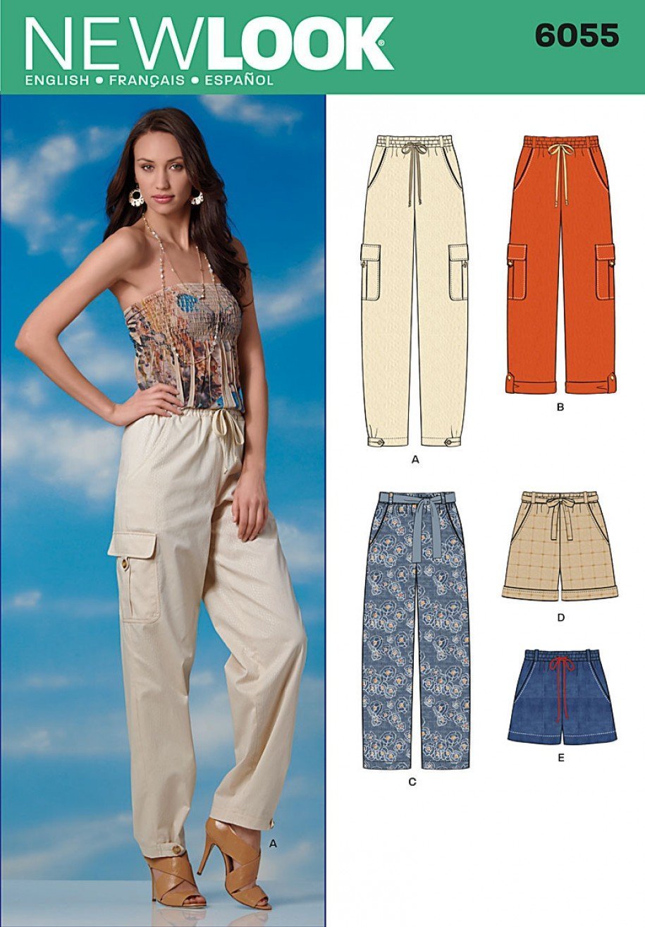 Patron New Look 6055 Pantalon