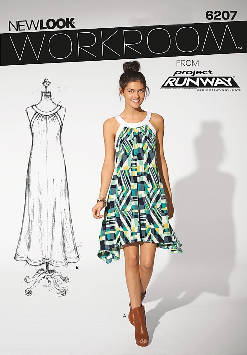 Patron New Look 6207 Robe Femmes