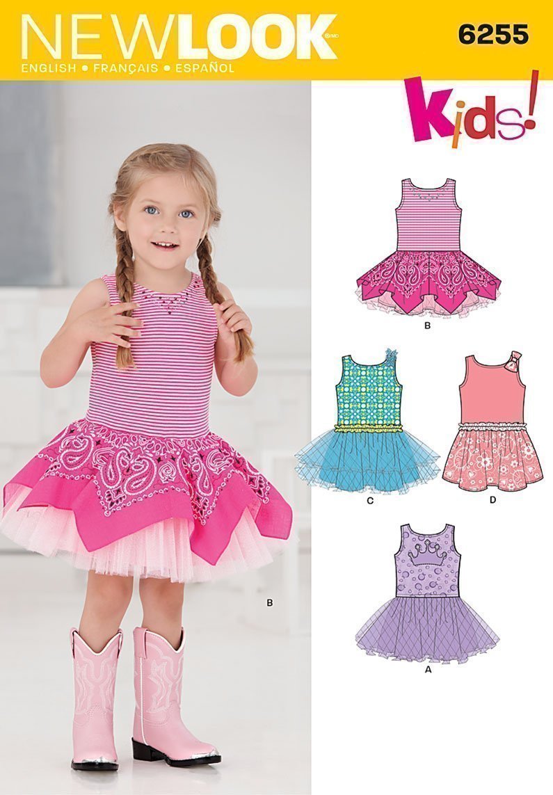 Patron New Look 6255 Robe Tutu