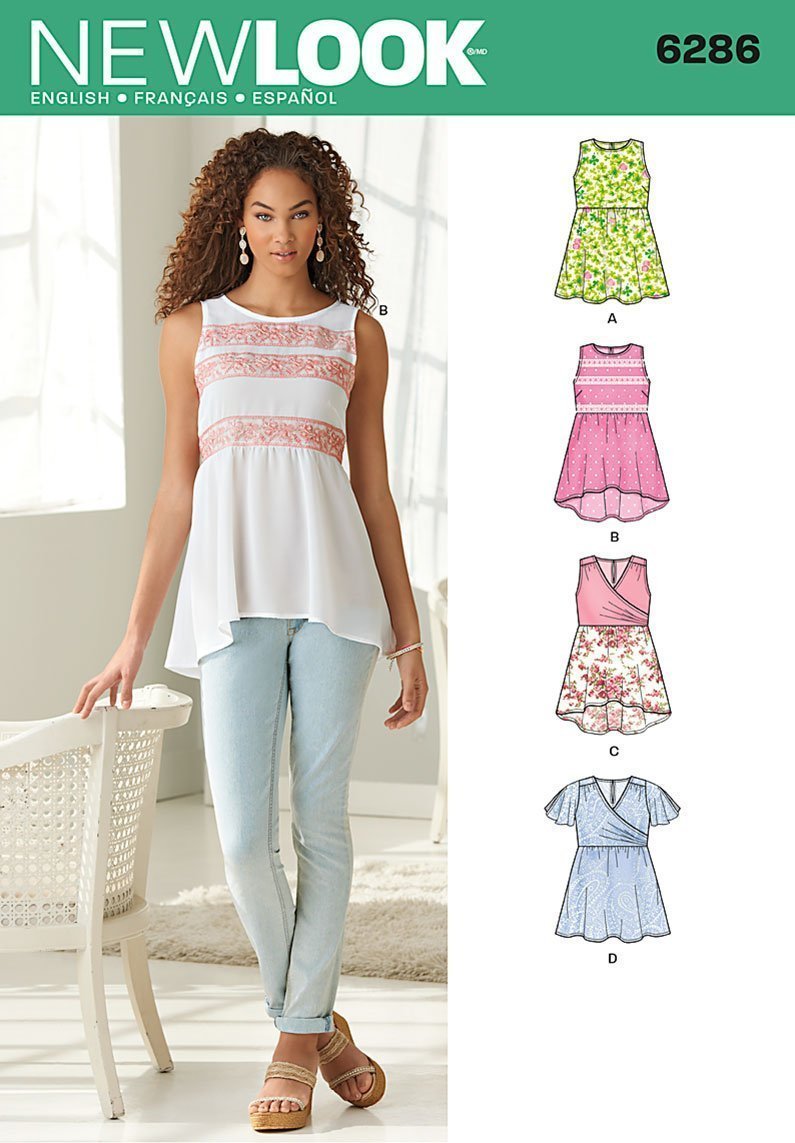Patron New Look 6286 Tunique