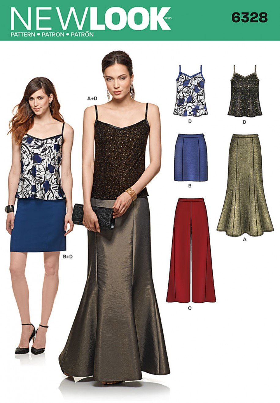 Patron New Look 6328 Ensemble Dame