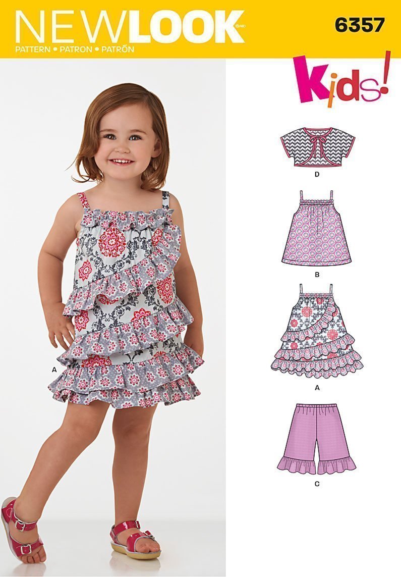 Patron New Look 6357 Ensemble Fileltte