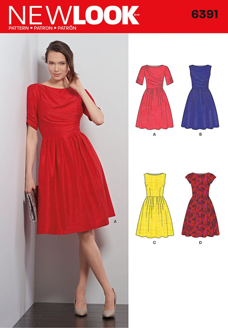 Patron New Look 6391 Robe