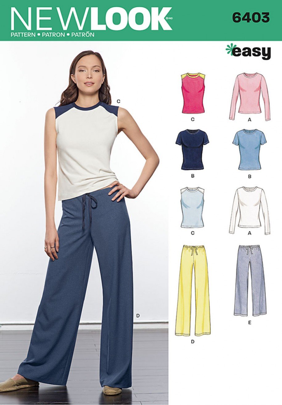 Patron New Look 6403 Ensemble Dames