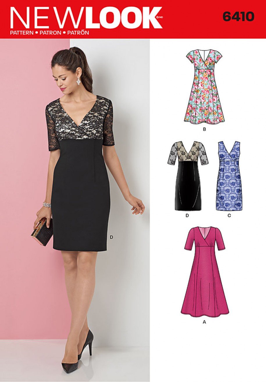 Patron New Look 6410 Robe