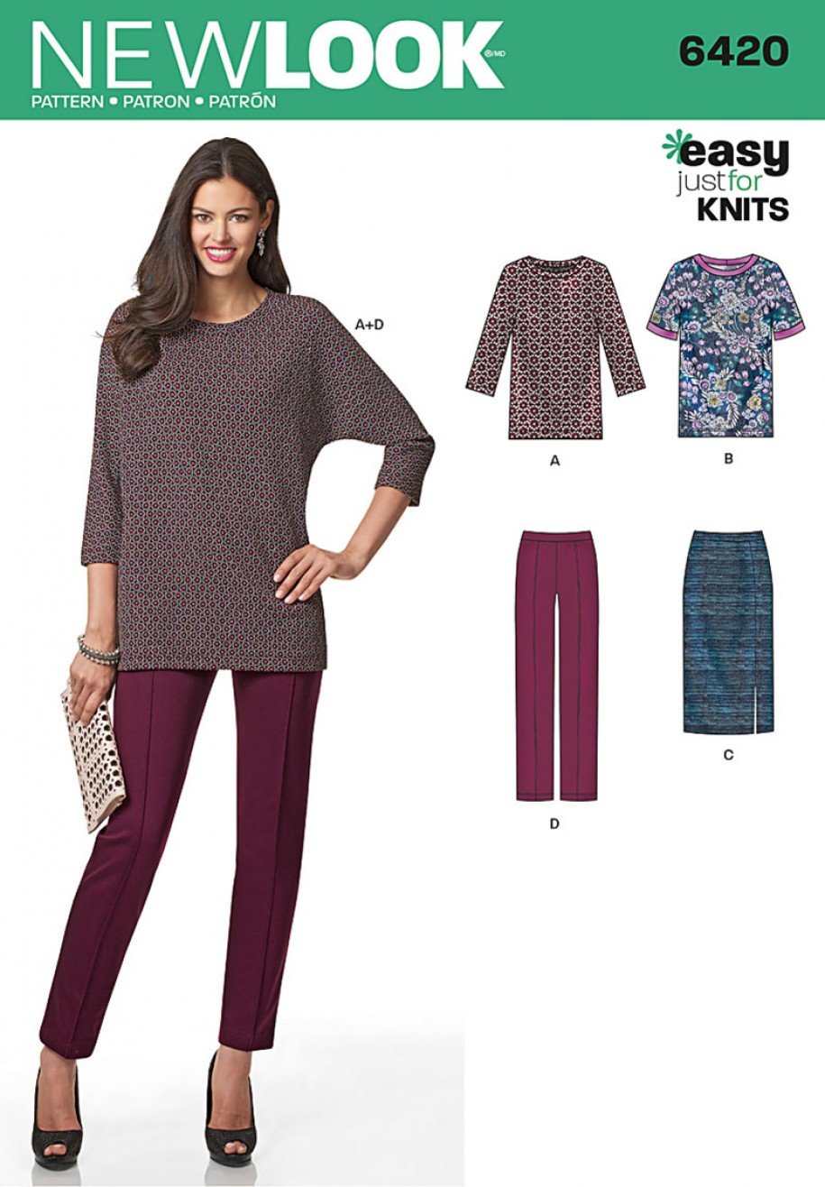 Patron New Look 6420 Ensemble Dame