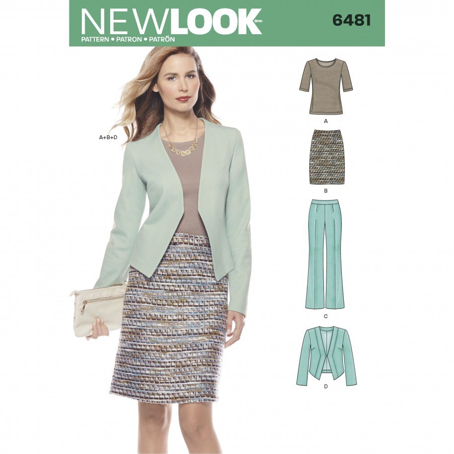 Patron New Look 6481 Ensemble Dame