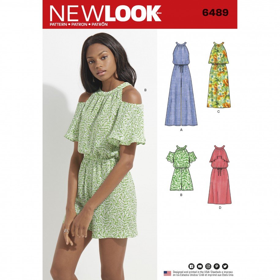 Patron New Look 6489 Ensemble Dames