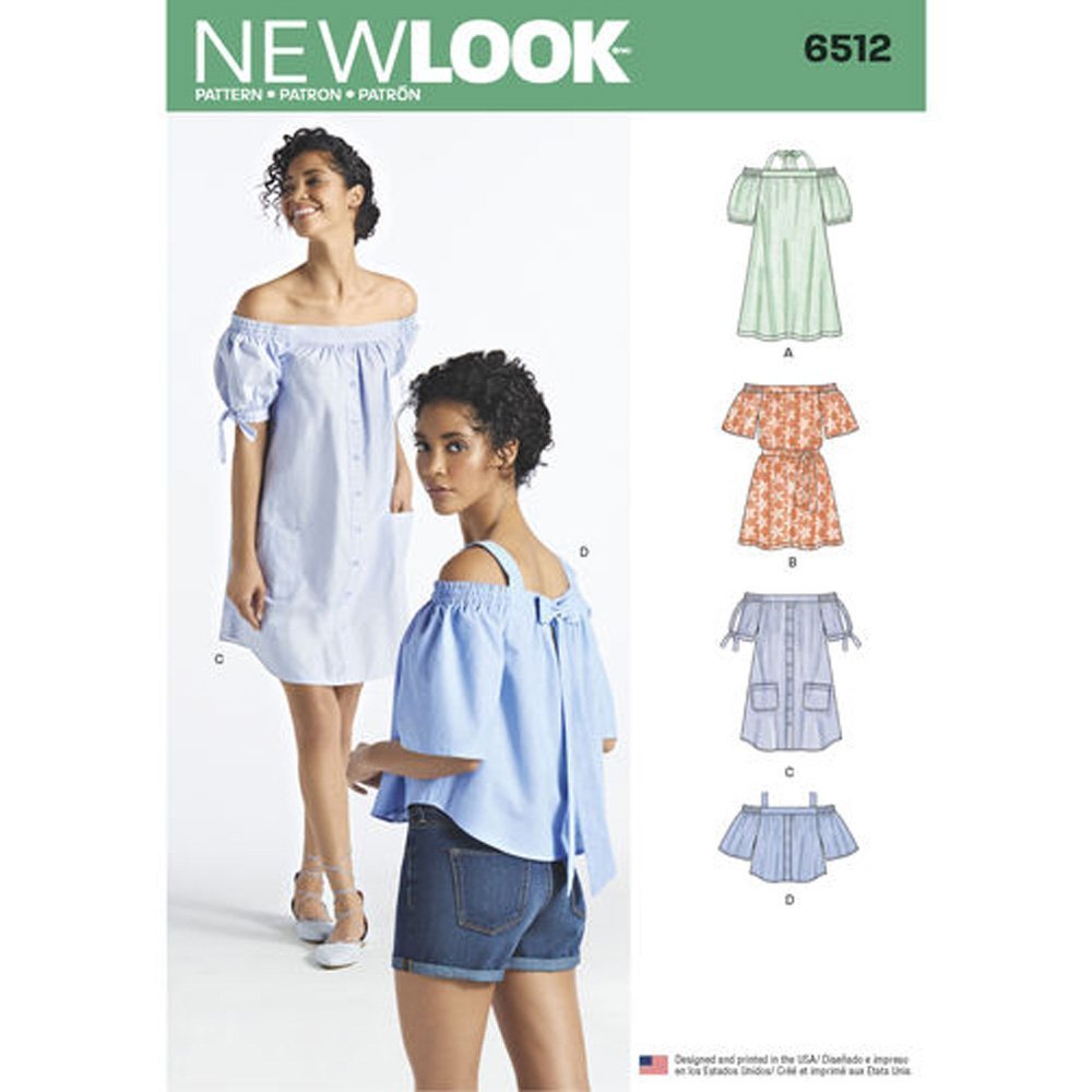 Patron New Look 6512 Haut et robe