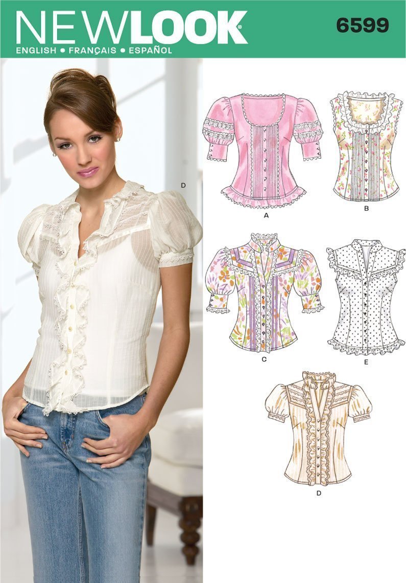 Patron New Look 6599 Chemisier