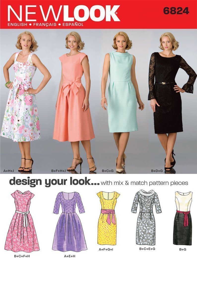 Patron New Look 6824 Robe