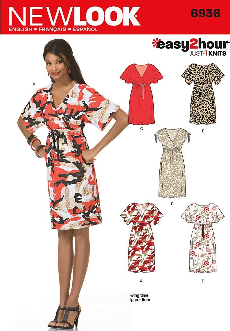 Patron New Look 6936 Robe