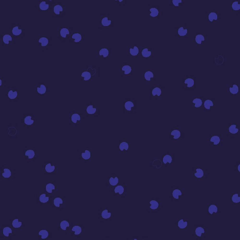 Tissu Coton Atelier Brunette Cosmic Blue