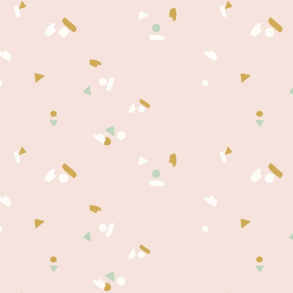 Tissu Coton Atelier Brunette Abstract