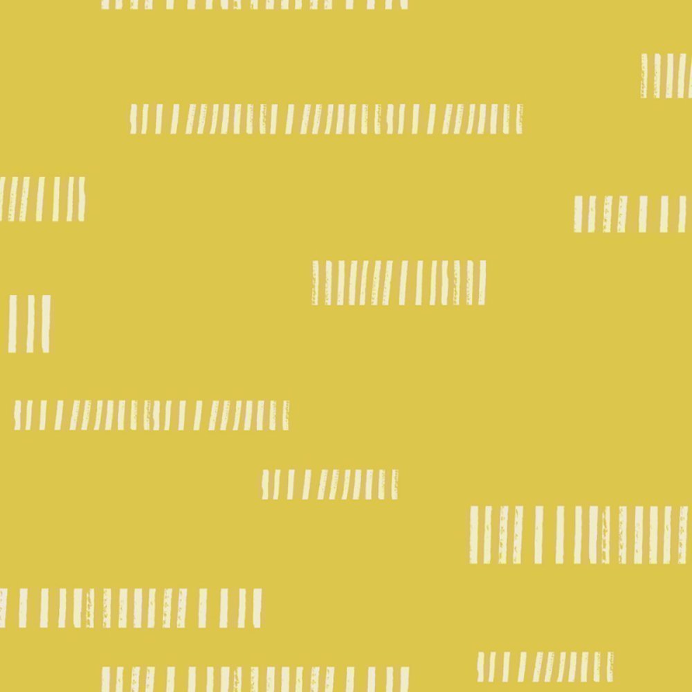 Tissu Coton Atelier Brunette Dash Lime