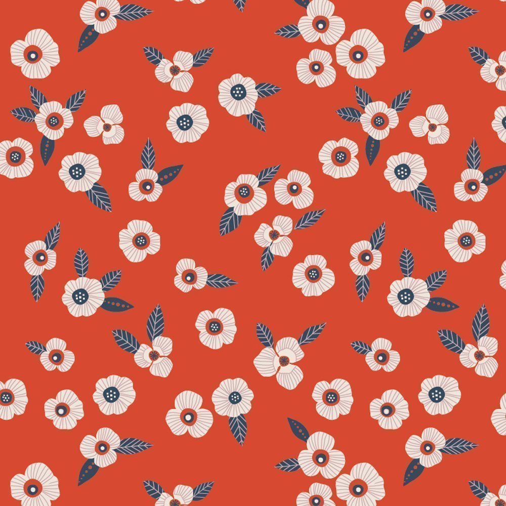 Tissu Coton Atelier Brunette Garance