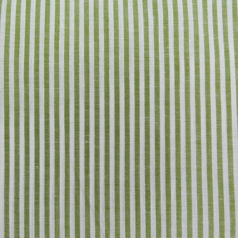Tissu Vichy Rayures Vert