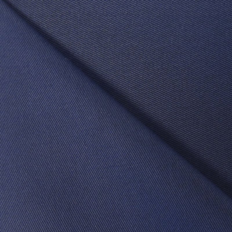 Tissu Toile de coton Bleu marine