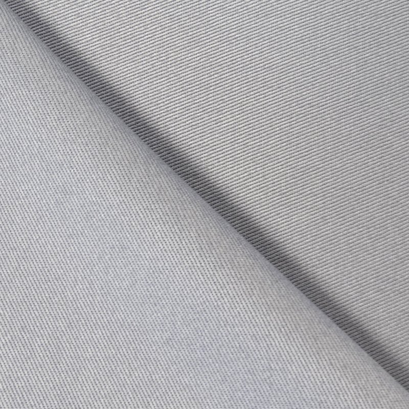 Tissu Toile de coton Gris clair
