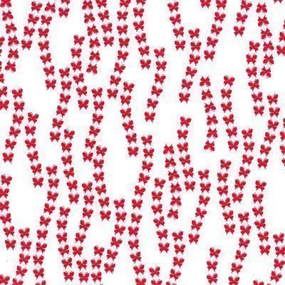 Tissu Michael Miller Red&White Crossing Paths