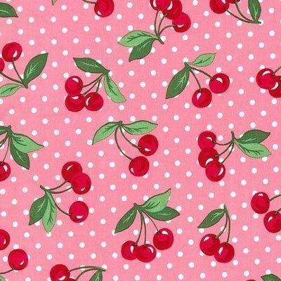 Tissu Michael Miller Cherries Cherry Dot