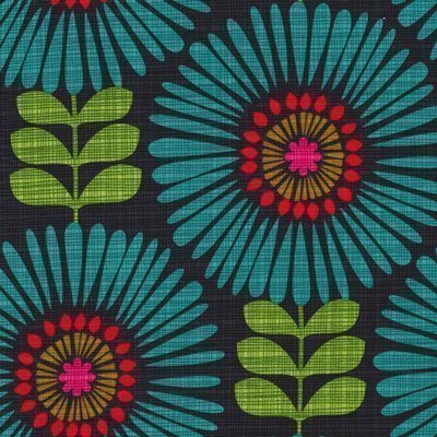 Tissu Michael Miller Contemporary florals Fringe flowers