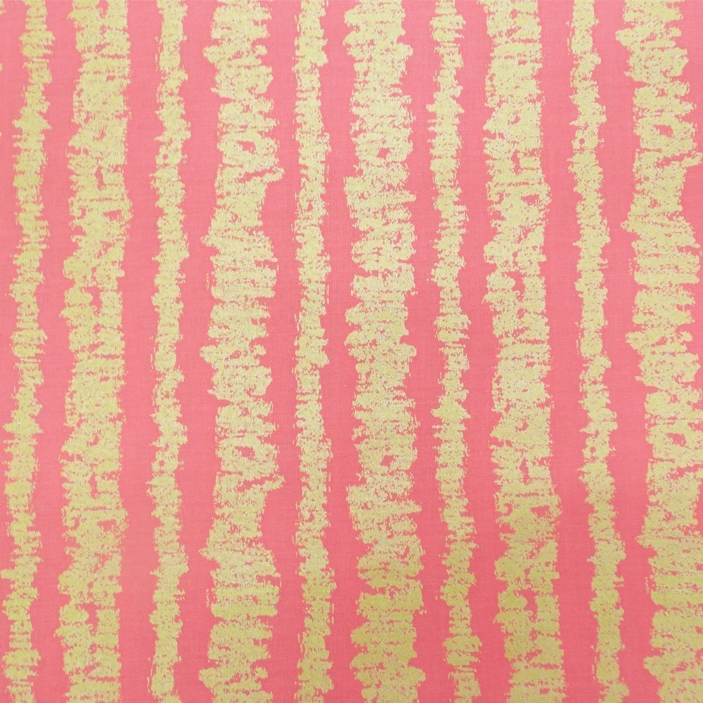 Tissu Michael Miller Glitz Bars Rose et or
