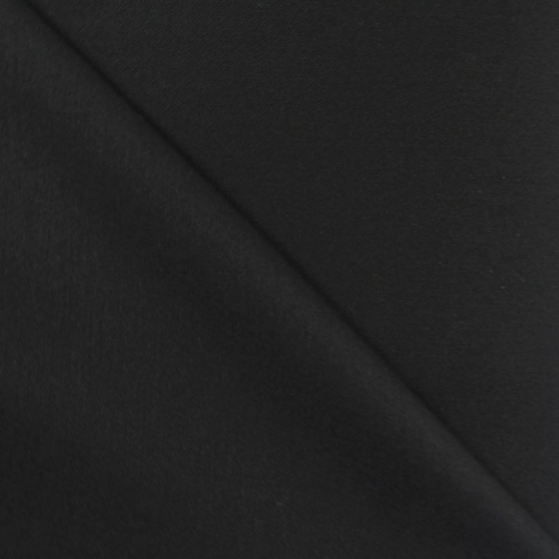 Tissu Gabardine Lycra Noir