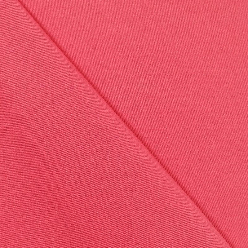 Tissu Gabardine Lycra Corail
