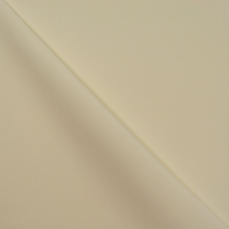 Tissu Gabardine Lycra Blanc crème