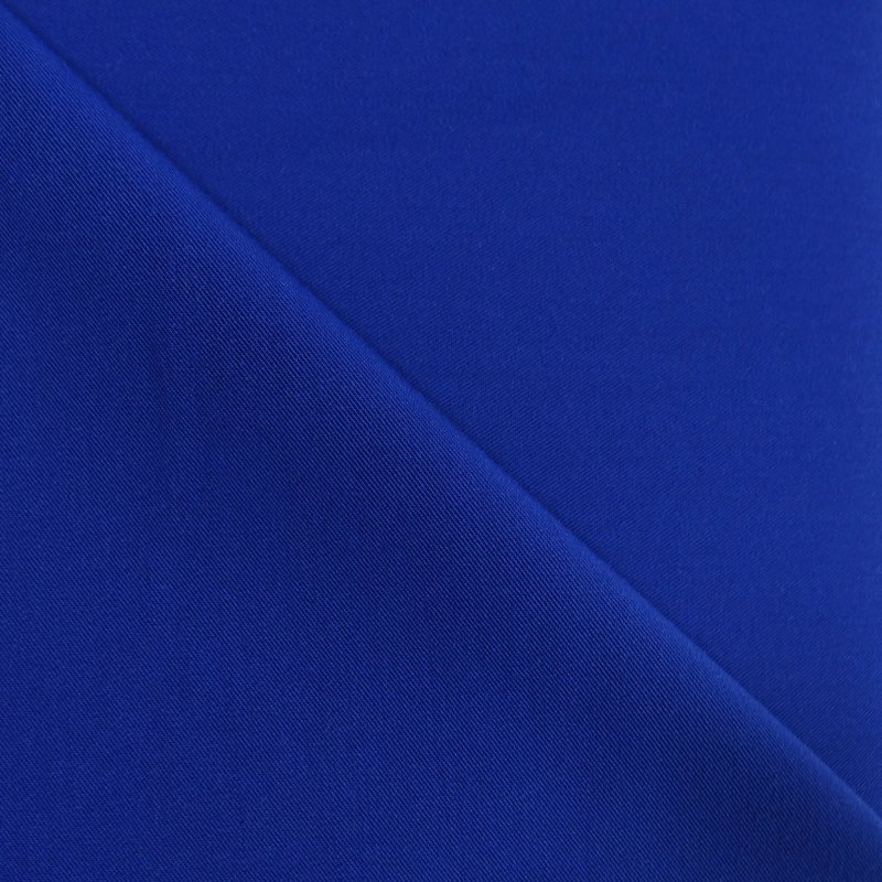 Tissu Gabardine Lycra Bleu nocturne