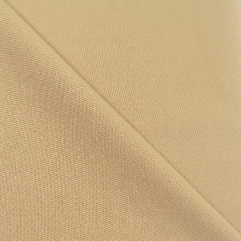 Tissu Gabardine Lycra Taupe