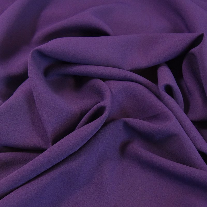 Tissu Crêpe Georgette Lilas