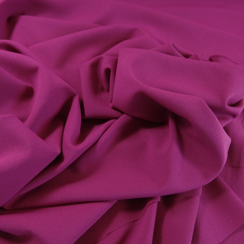 Tissu Crêpe Georgette Pourpre