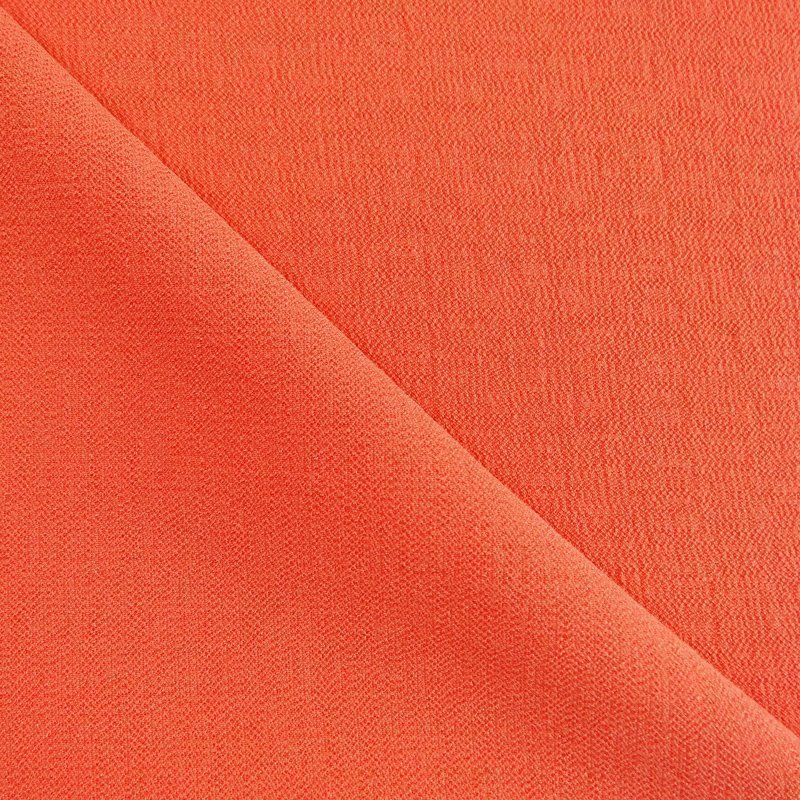 Tissu Viscose Orange