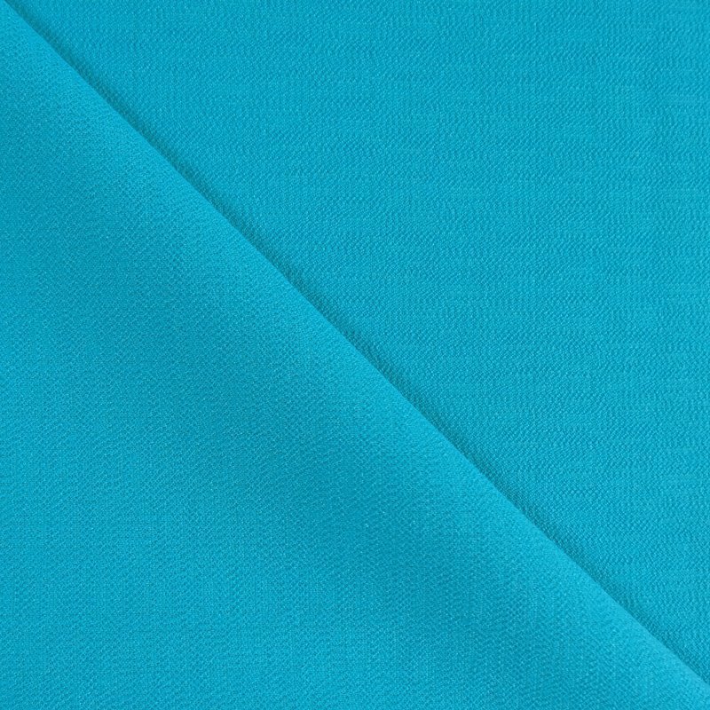 Tissu Viscose Bleu turquoise