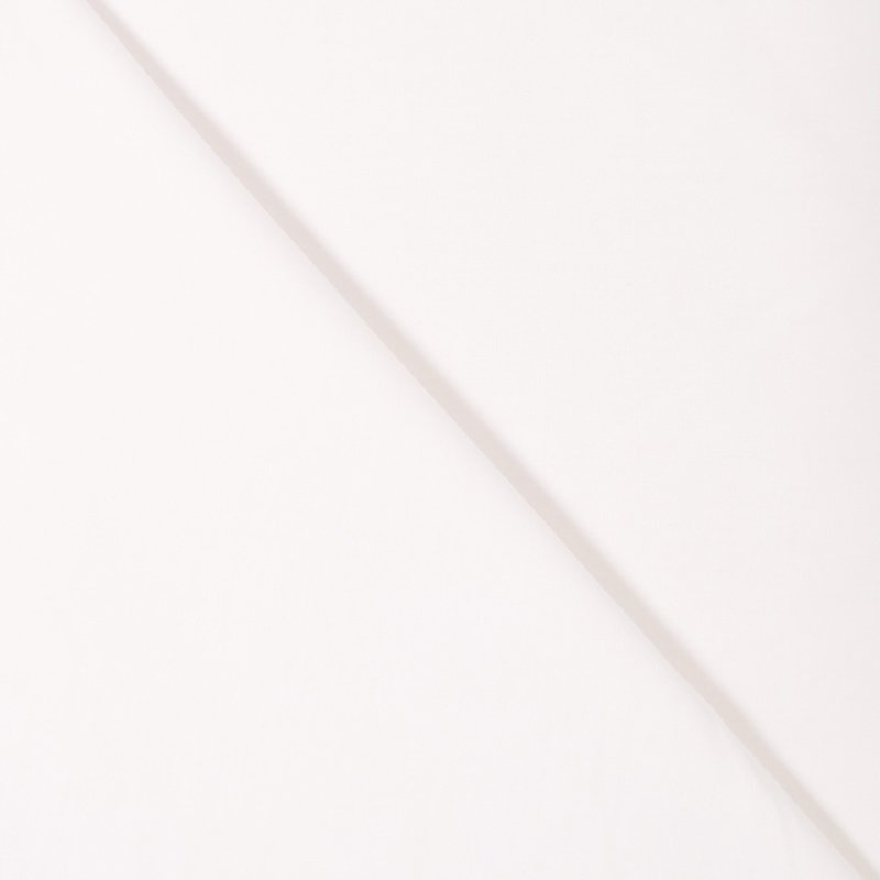 Tissu Coton uni Blanc