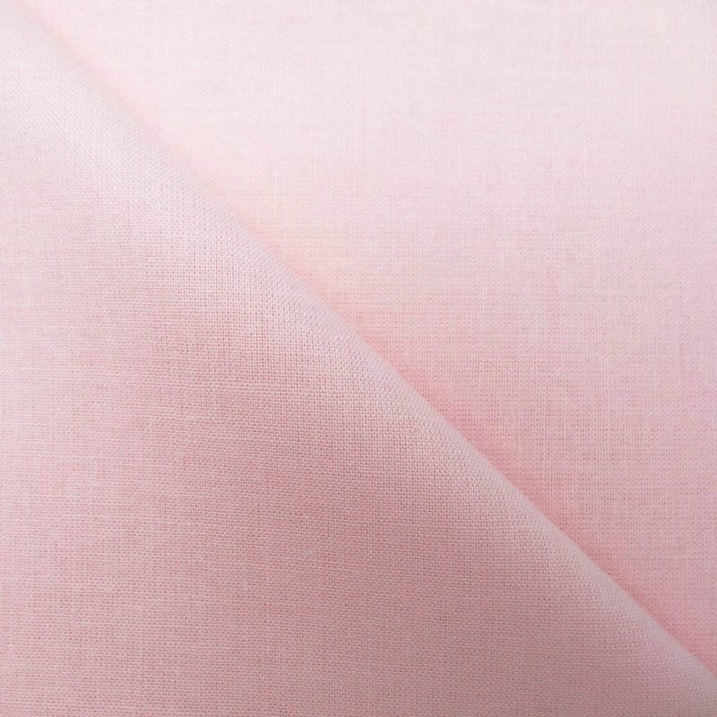 Tissu Coton uni Rose pâle