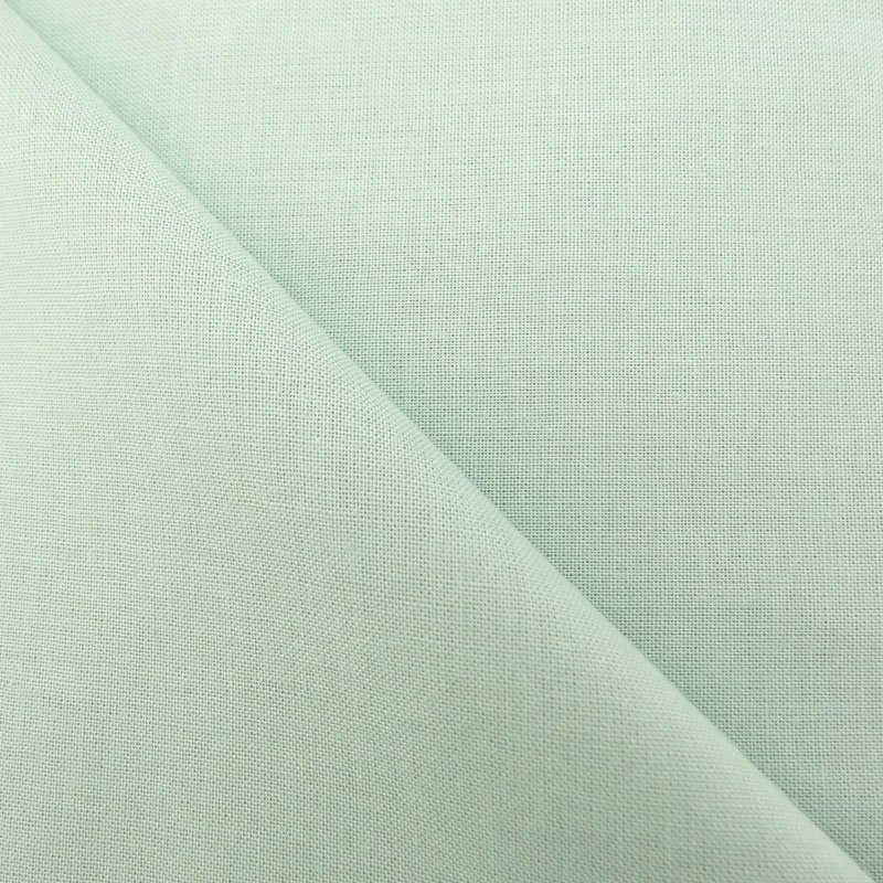 Tissu Coton uni Vert pâle