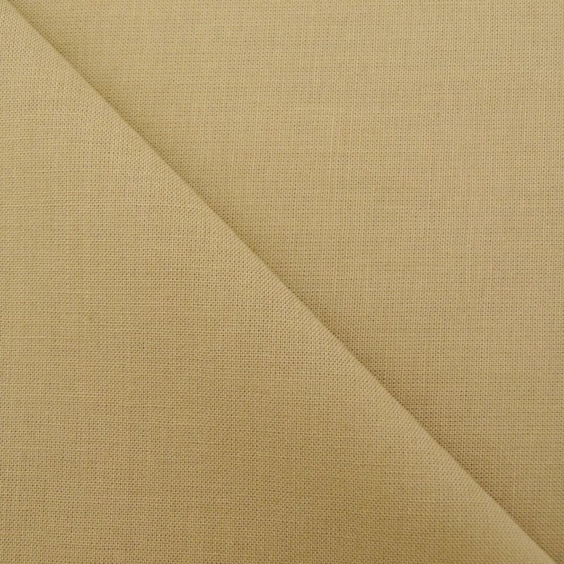 Tissu Coton uni Jaune sable