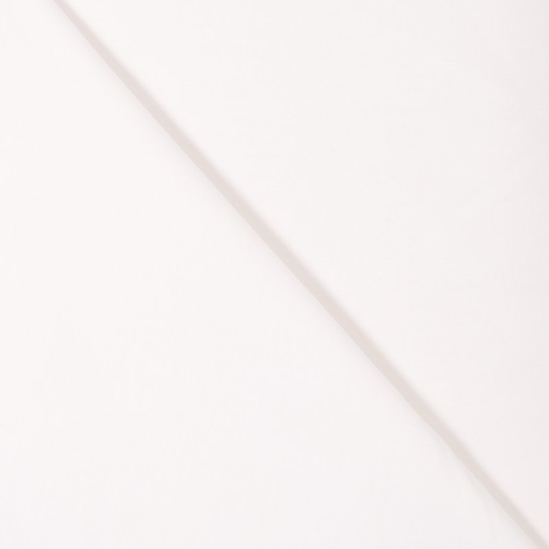 Tissu Popeline Blanc